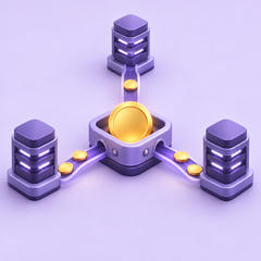 Validator network illustration representing Marinade staking